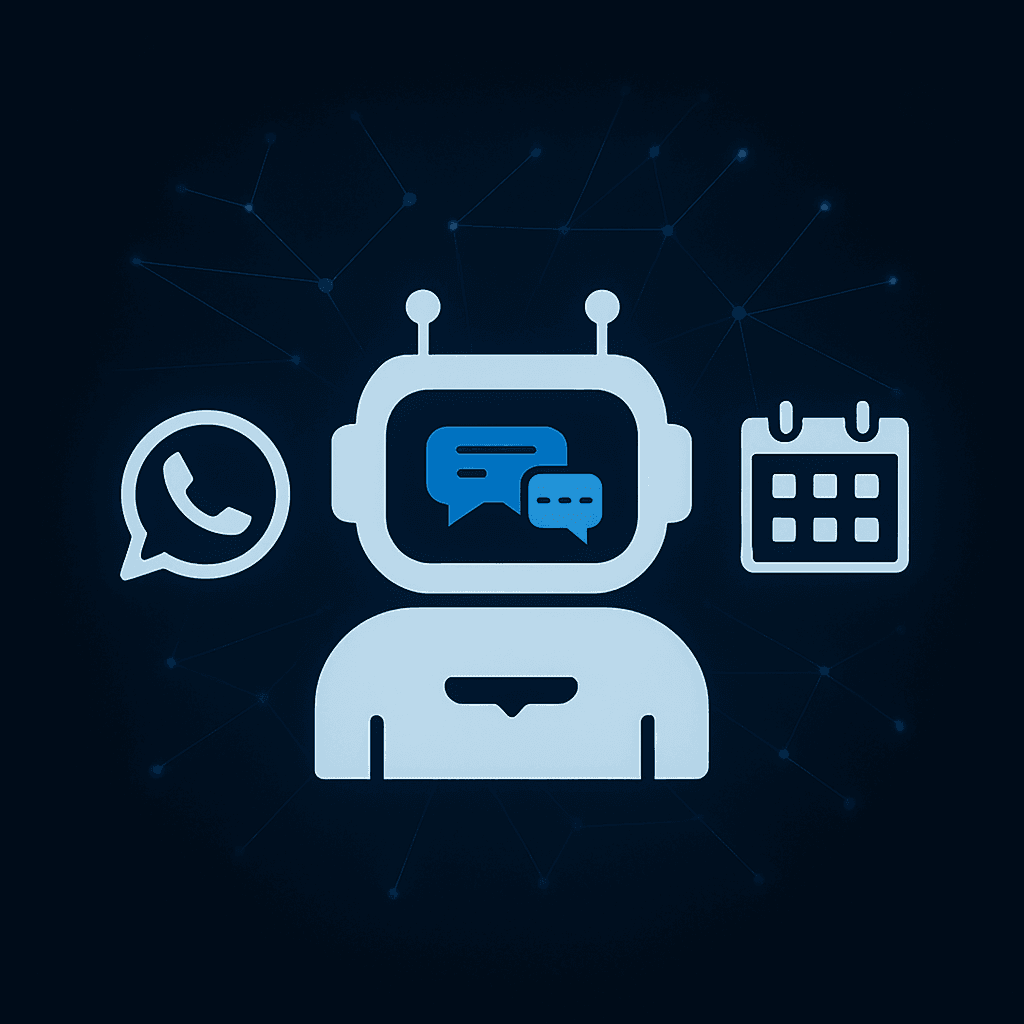 Chatbot inteligente para WhatsApp con integración a calendario – Synkronia WhatsApp Starter